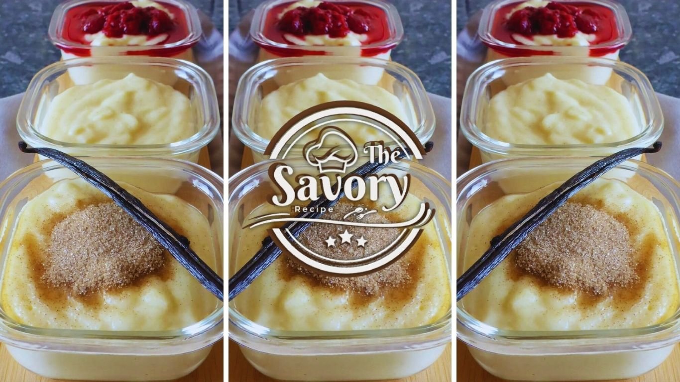 Creamy Coconut Milk Semolina Pudding: